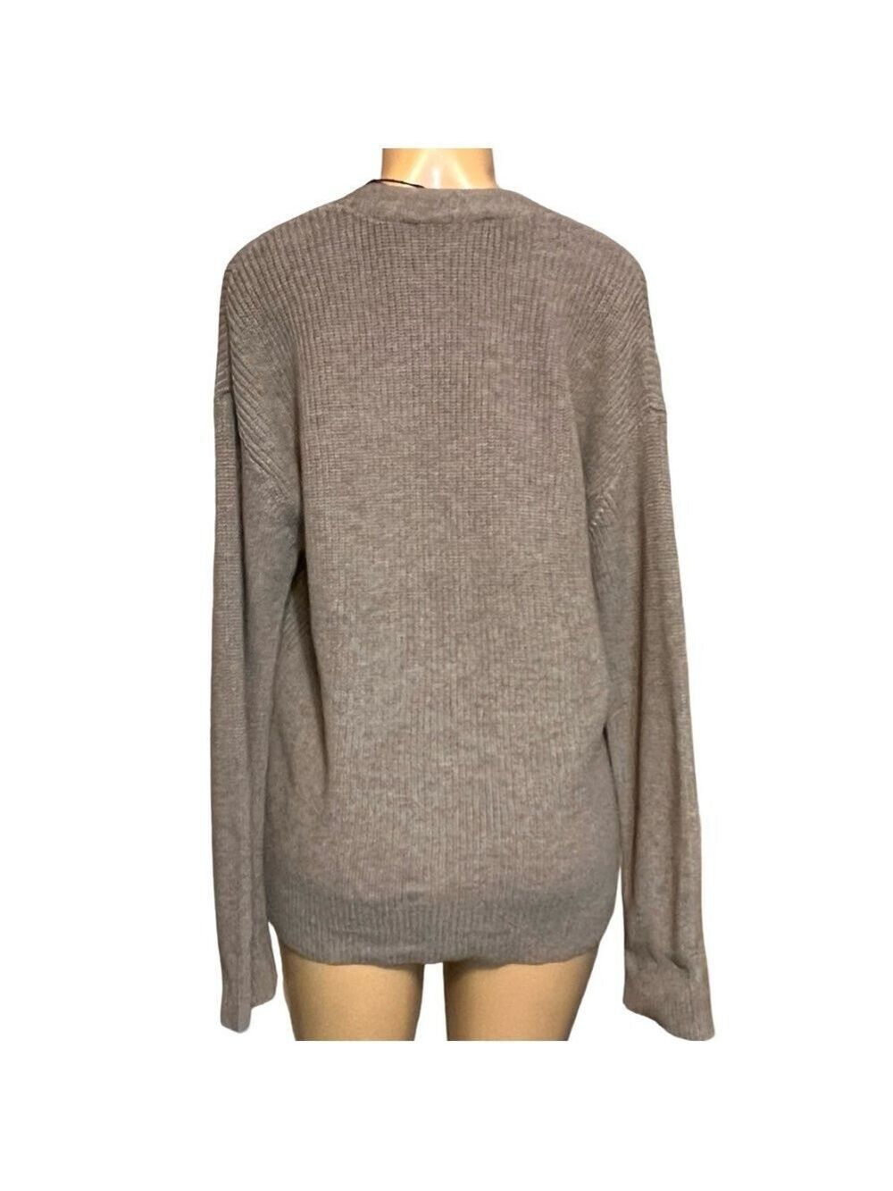 Hudson Los Angeles Oversized Cotton Cardigan – Size S – Grey - NWT $58 - Picture 3 of 5